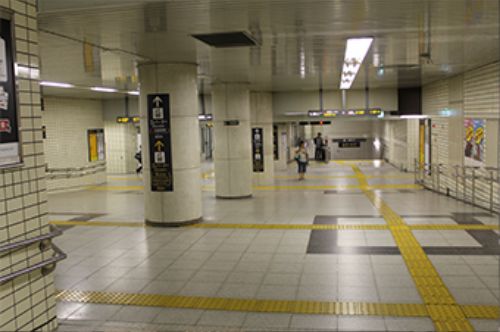 地下鉄東山線「今池」駅6番出口からの道のり2