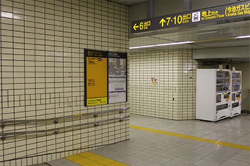地下鉄東山線「今池」駅6番出口からの道のり3