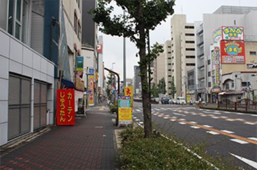 地下鉄東山線「今池」駅6番出口からの道のり8